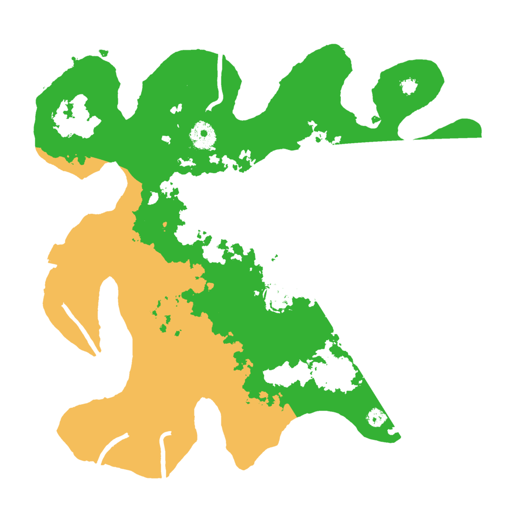 Biome Rust Map: Procedural Map, Size: 3000, Seed: 656020491