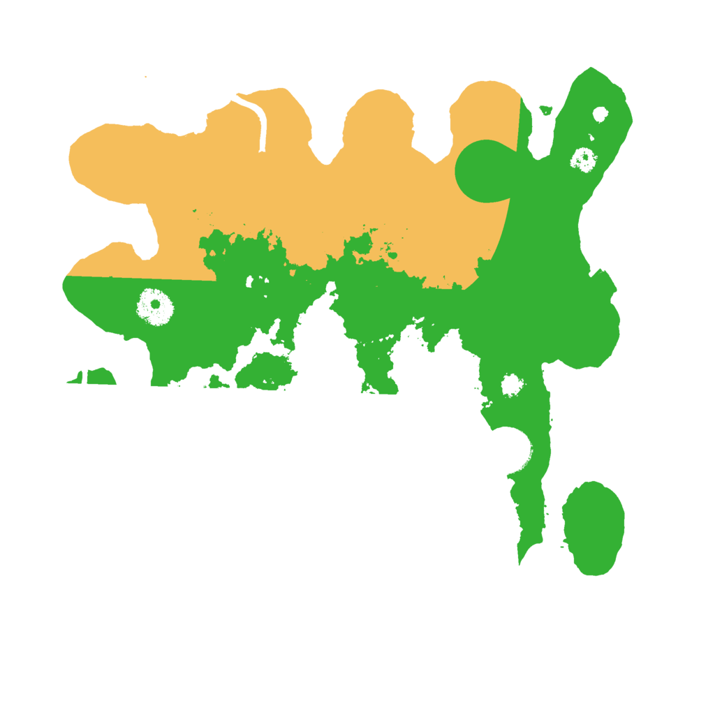 Biome Rust Map: Procedural Map, Size: 3000, Seed: 51772