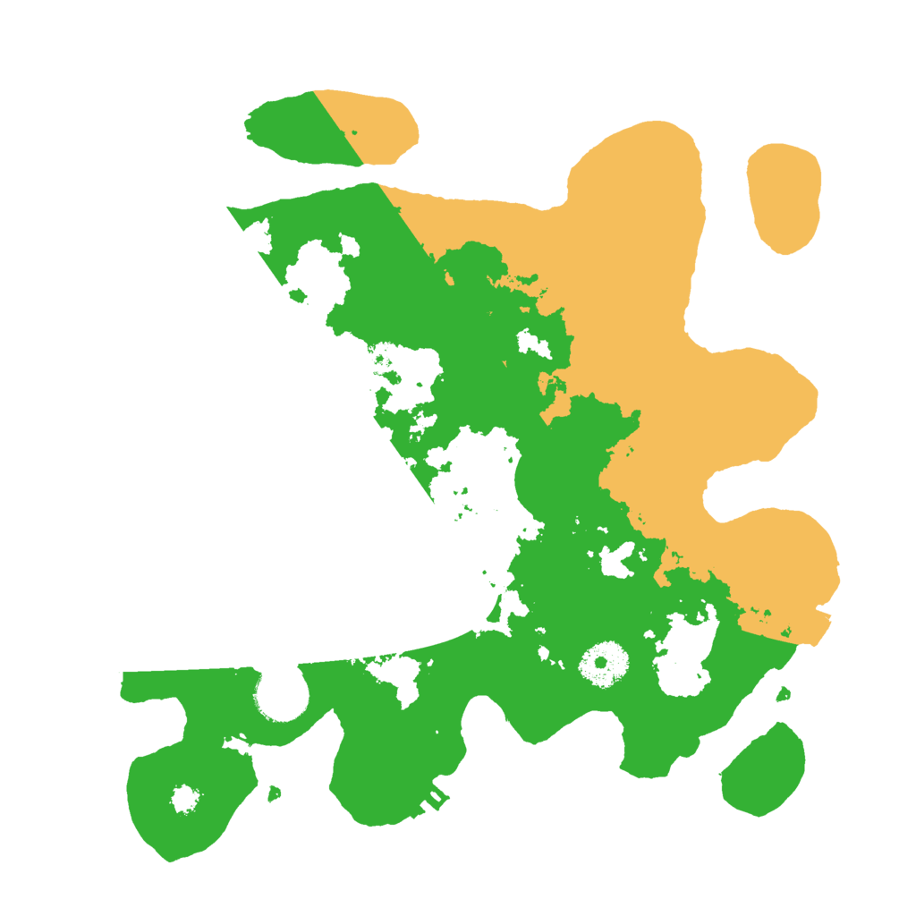 Biome Rust Map: Procedural Map, Size: 3000, Seed: 409681948