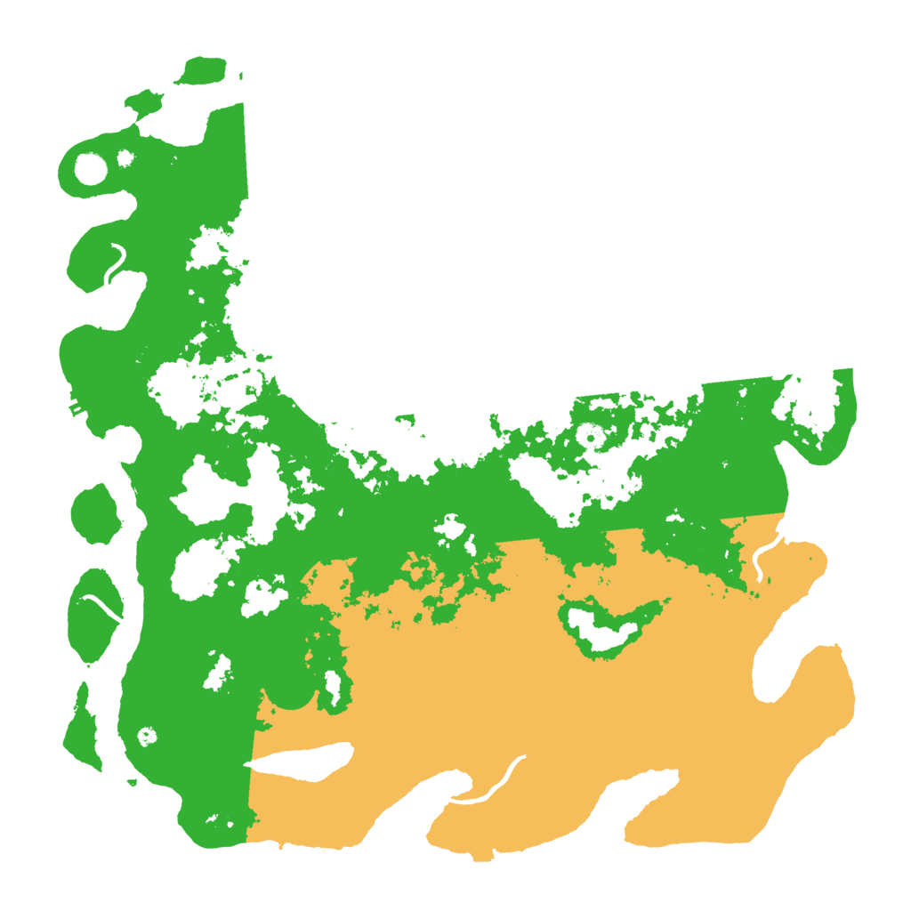 Biome Rust Map: Procedural Map, Size: 5000, Seed: 926887545
