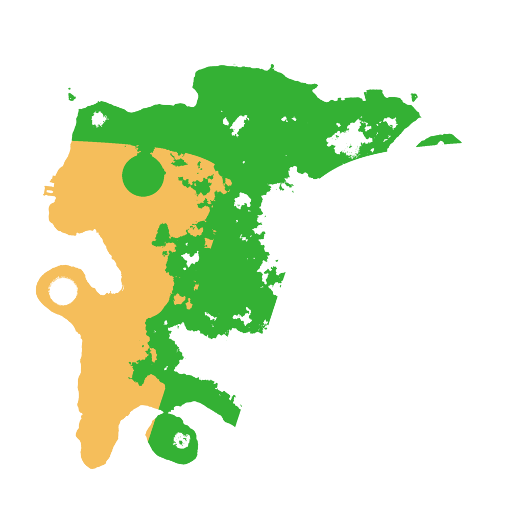 Biome Rust Map: Procedural Map, Size: 3300, Seed: 1918265101