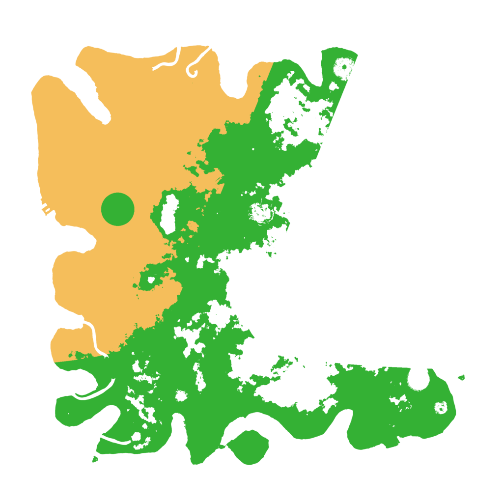 Biome Rust Map: Procedural Map, Size: 4000, Seed: 234557558