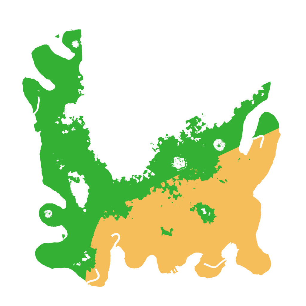 Biome Rust Map: Procedural Map, Size: 4000, Seed: 322217084
