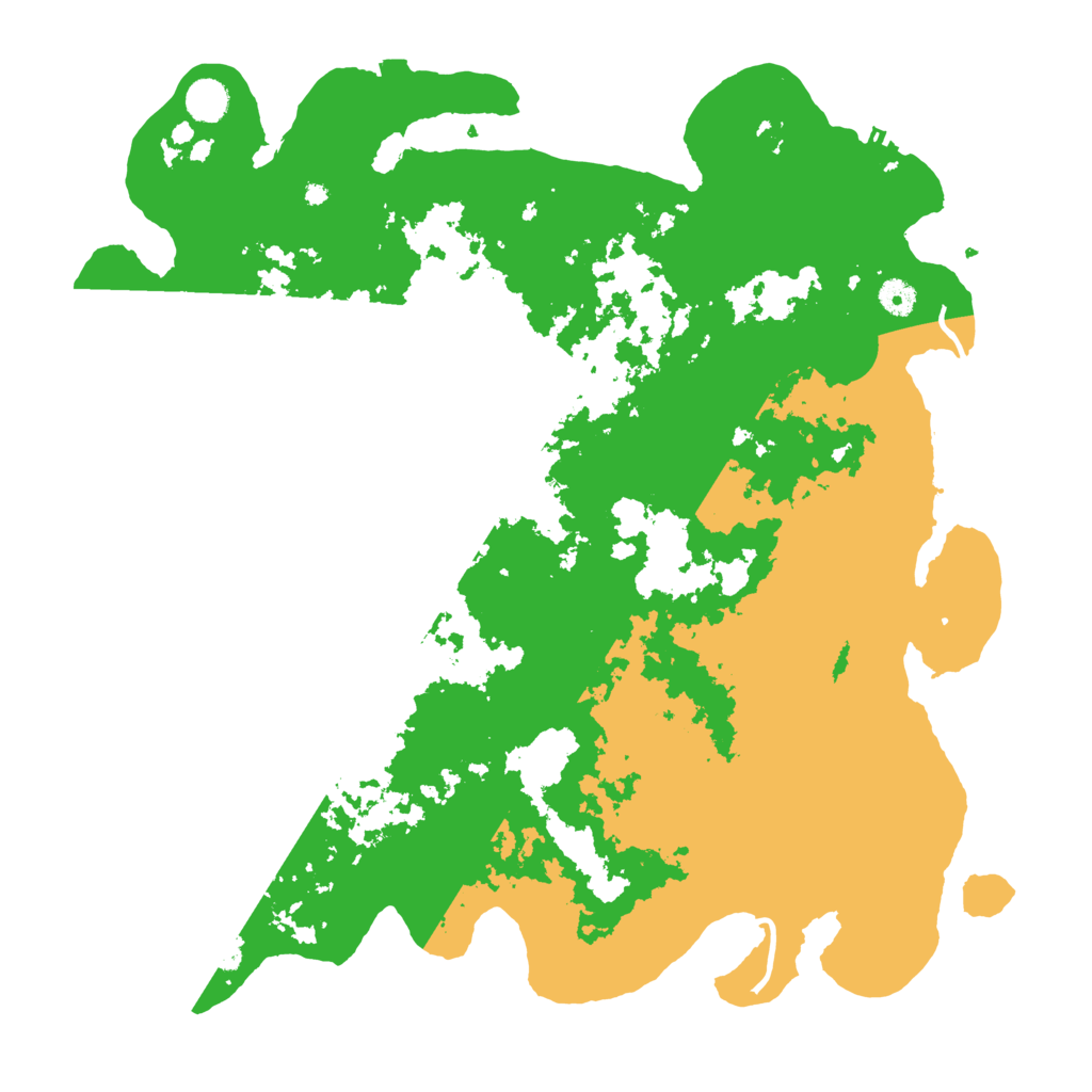 Biome Rust Map: Procedural Map, Size: 4500, Seed: 121111