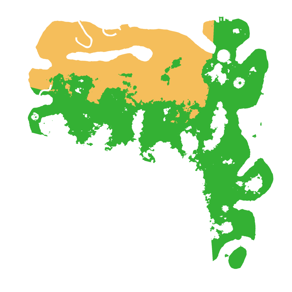 Biome Rust Map: Procedural Map, Size: 4000, Seed: 1443219823