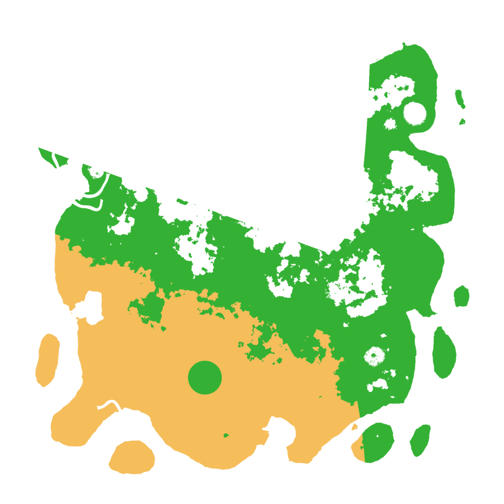 Biome Rust Map: Procedural Map, Size: 3950, Seed: 38200093