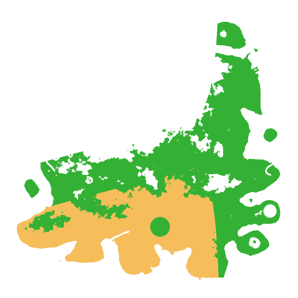 Biome Rust Map: Procedural Map, Size: 4000, Seed: 912720708