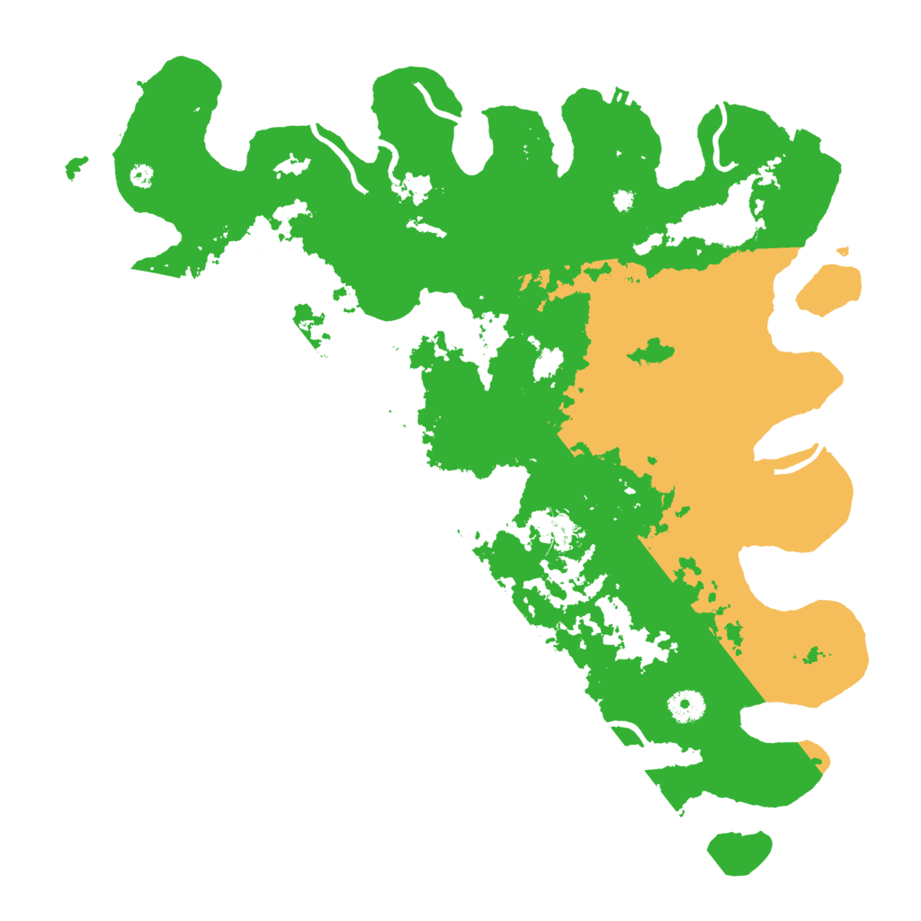 Biome Rust Map: Procedural Map, Size: 4000, Seed: 1975118316