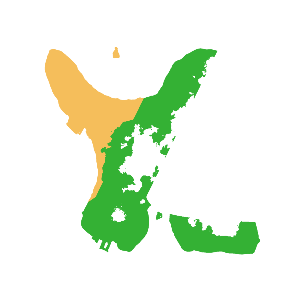 Biome Rust Map: Procedural Map, Size: 2000, Seed: 1740098416