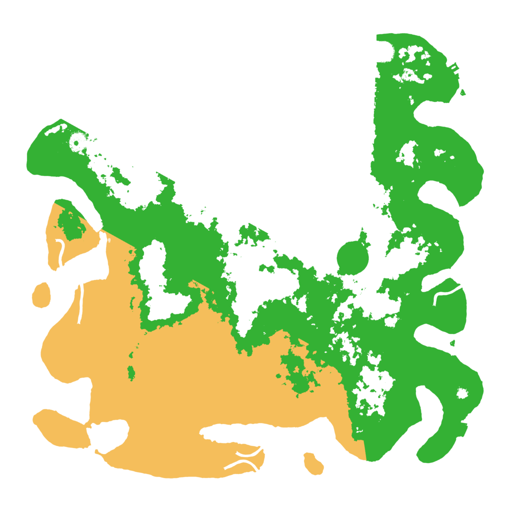 Biome Rust Map: Procedural Map, Size: 4250, Seed: 209110971