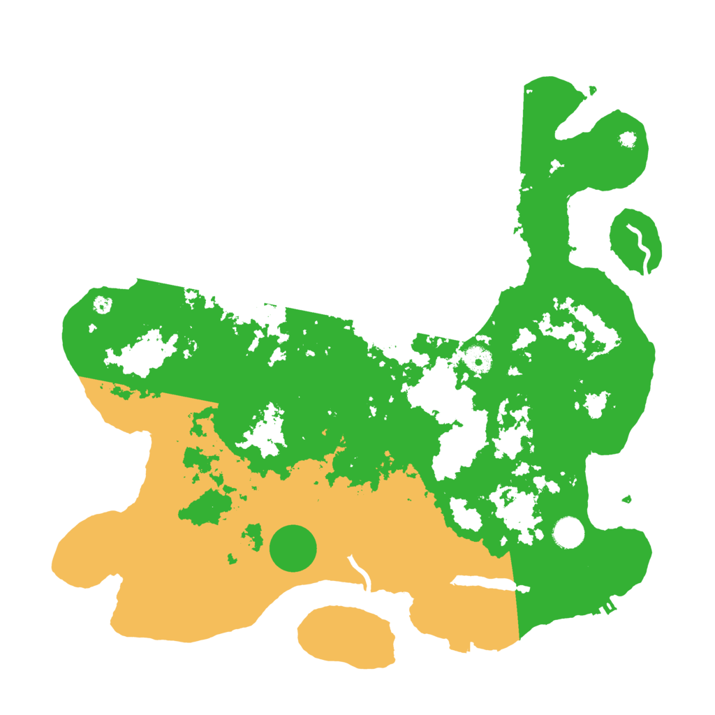 Biome Rust Map: Procedural Map, Size: 4000, Seed: 1287939664