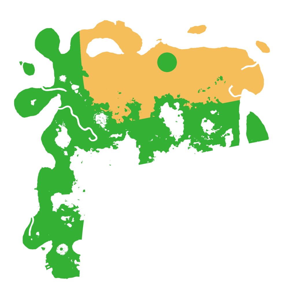 Biome Rust Map: Procedural Map, Size: 4000, Seed: 380342907