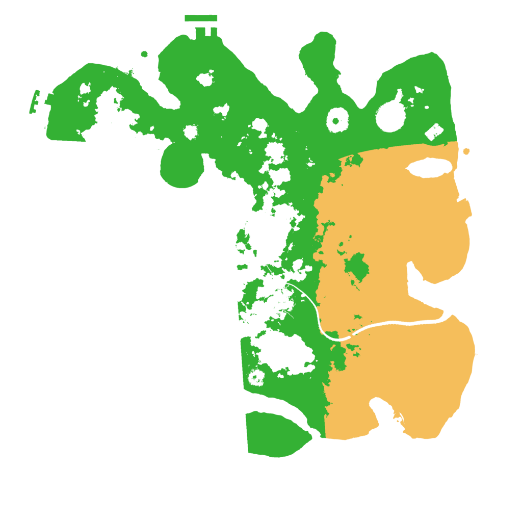Biome Rust Map: Procedural Map, Size: 3250, Seed: 1424066143