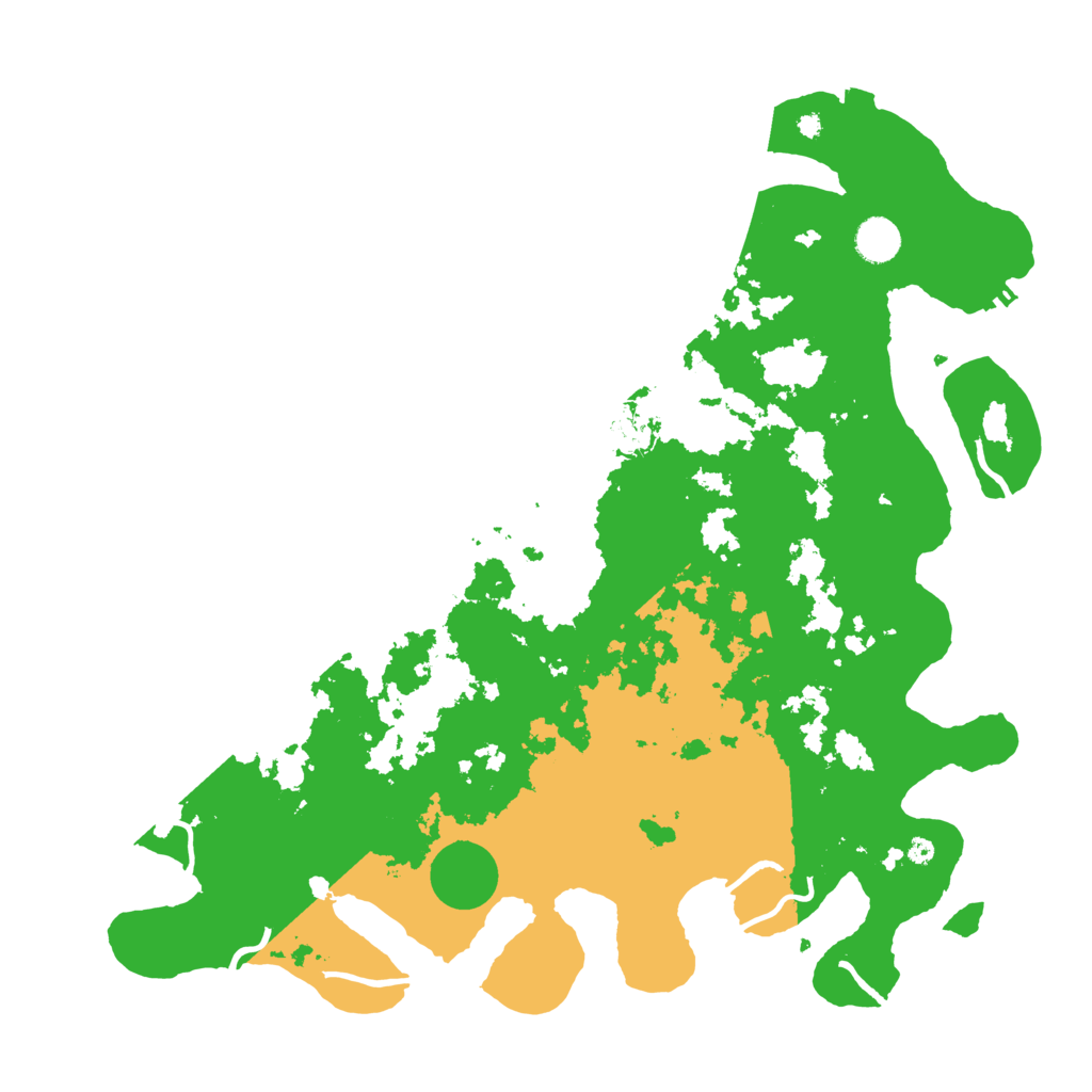 Biome Rust Map: Procedural Map, Size: 4250, Seed: 439159813