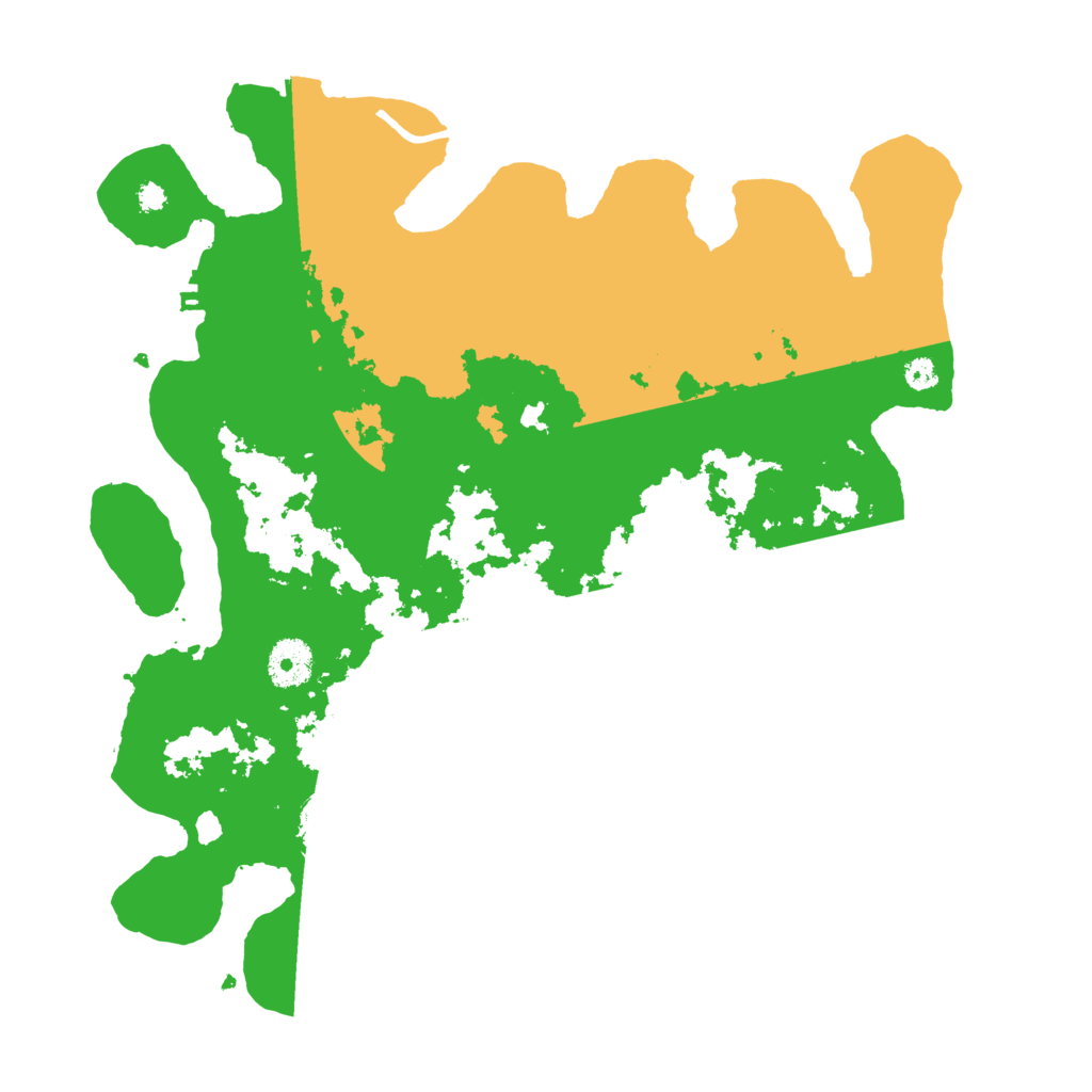 Biome Rust Map: Procedural Map, Size: 3500, Seed: 765503075
