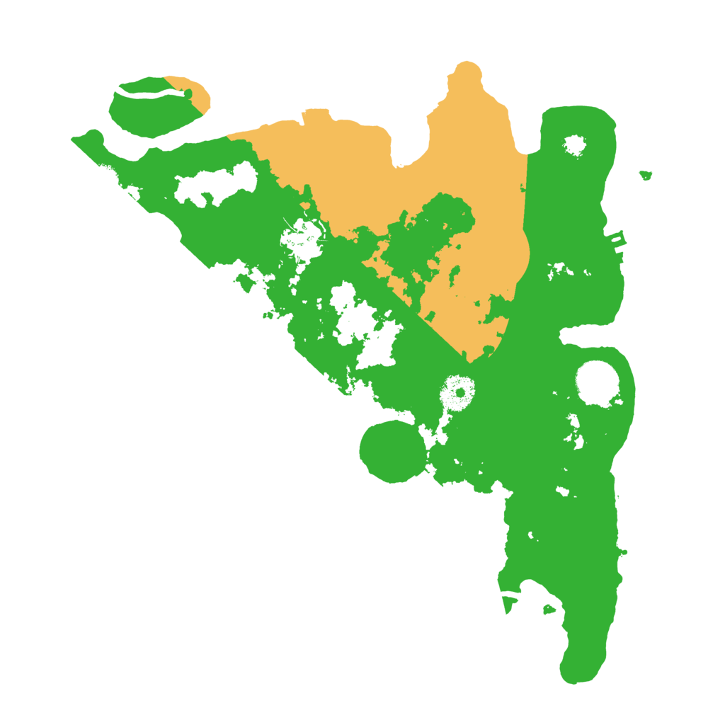 Biome Rust Map: Procedural Map, Size: 3100, Seed: 579273356