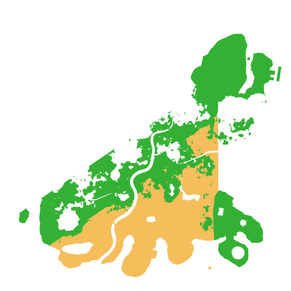Biome Rust Map: Procedural Map, Size: 4000, Seed: 335357592