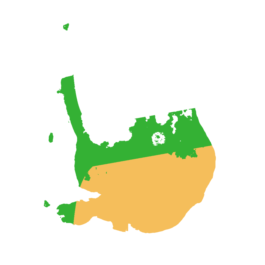 Biome Rust Map: Procedural Map, Size: 2000, Seed: 239487