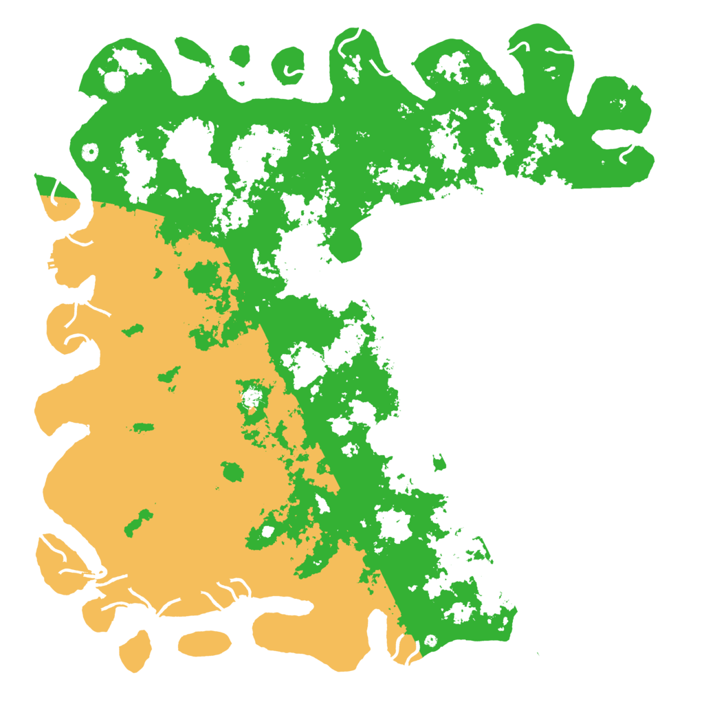 Biome Rust Map: Procedural Map, Size: 6000, Seed: 912163303