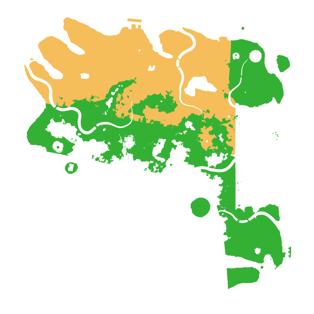 Biome Rust Map: Procedural Map, Size: 4500, Seed: 784493838