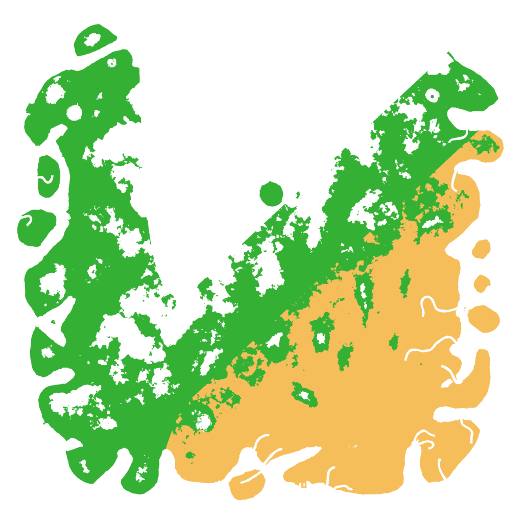 Biome Rust Map: Procedural Map, Size: 6000, Seed: 63842946