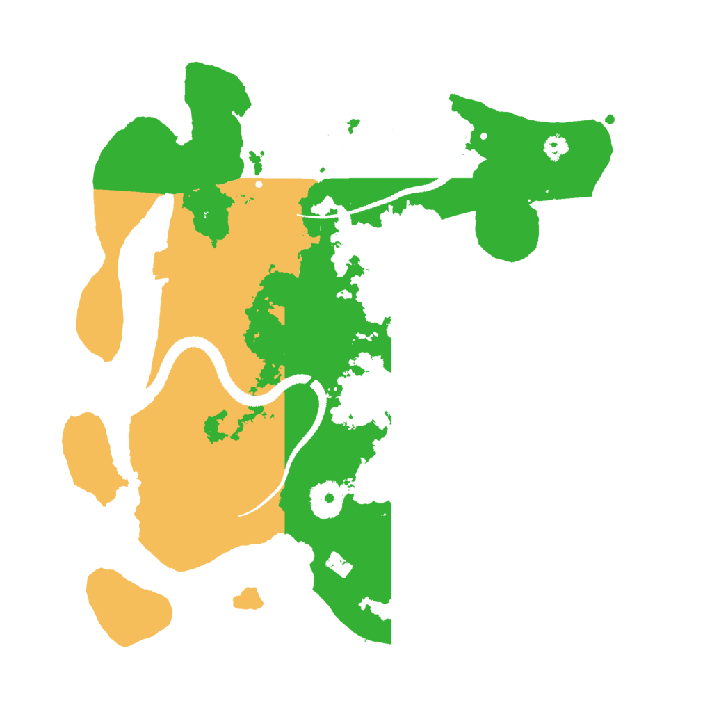 Biome Rust Map: Procedural Map, Size: 3000, Seed: 9692510