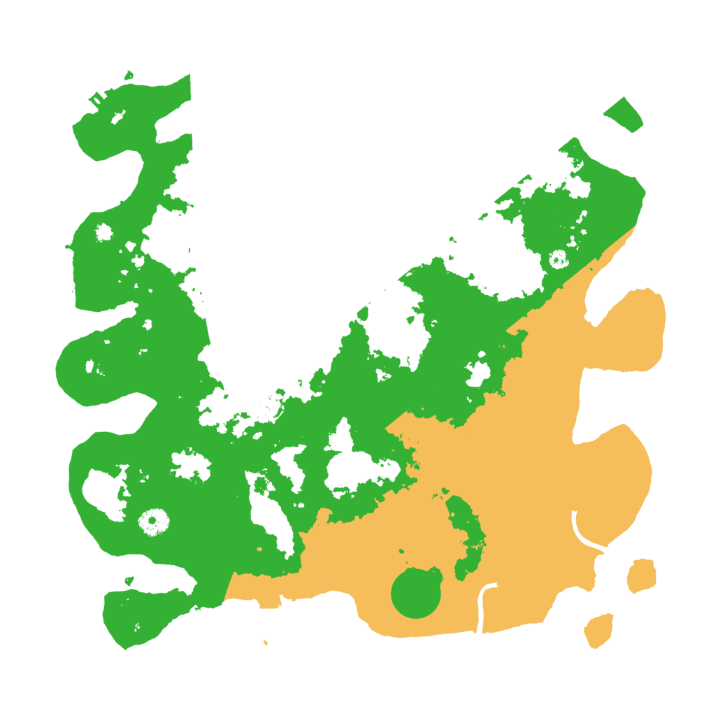 Biome Rust Map: Procedural Map, Size: 3800, Seed: 593602170