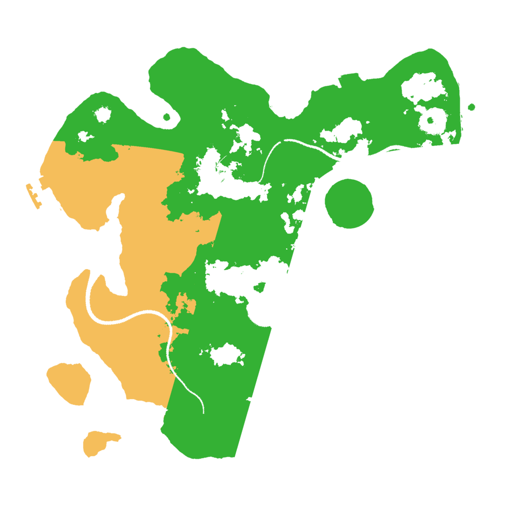 Biome Rust Map: Procedural Map, Size: 3000, Seed: 1804806953