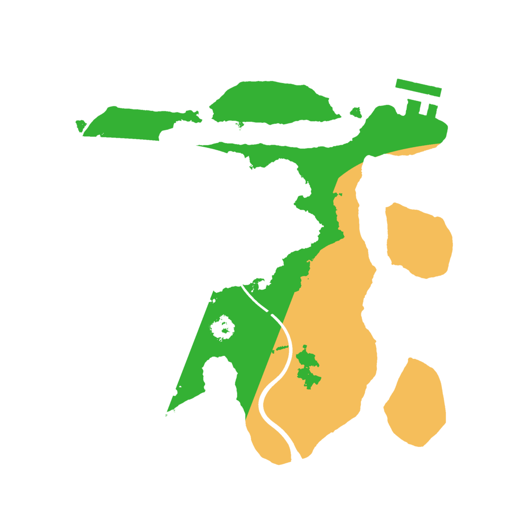 Biome Rust Map: Procedural Map, Size: 2250, Seed: 1938942039