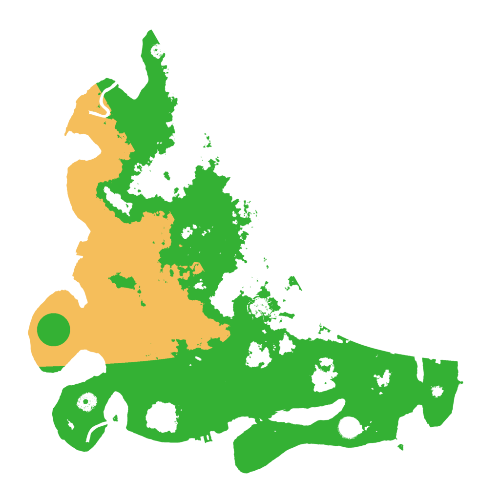 Biome Rust Map: Procedural Map, Size: 4000, Seed: 1250190683