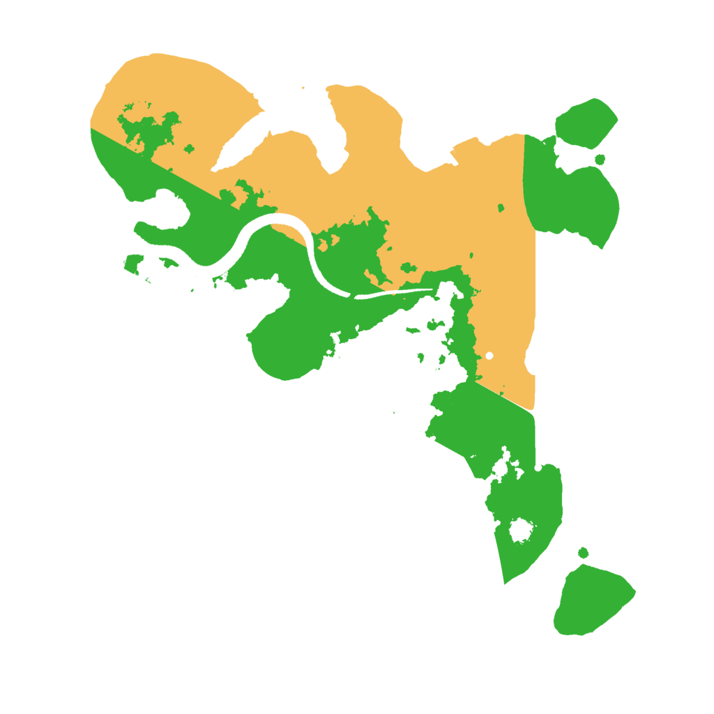 Biome Rust Map: Procedural Map, Size: 2700, Seed: 2174369