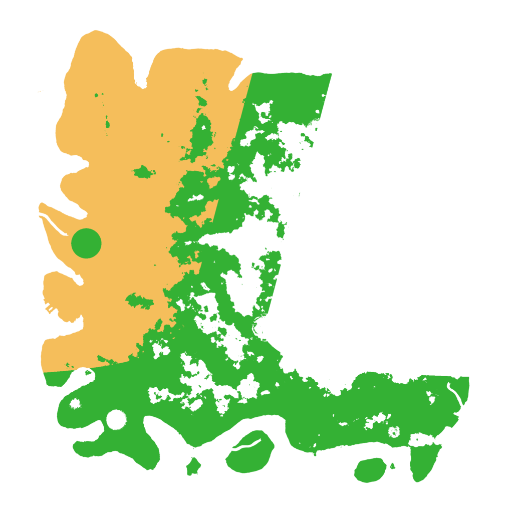 Biome Rust Map: Procedural Map, Size: 4500, Seed: 874
