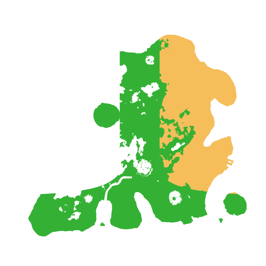 Biome Rust Map: Procedural Map, Size: 3000, Seed: 1193580610
