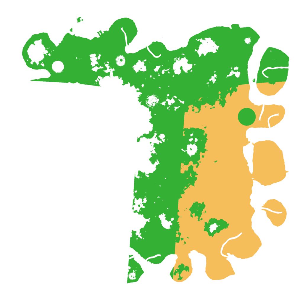 Biome Rust Map: Procedural Map, Size: 4500, Seed: 1969795893