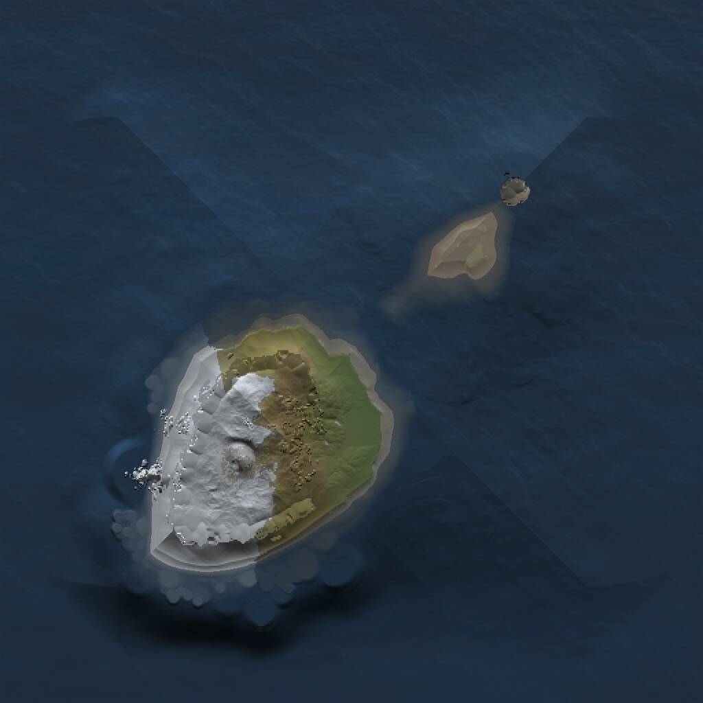 Rust Map: Procedural Map, Size: 1000, Seed: 1805060478, 1 Monuments