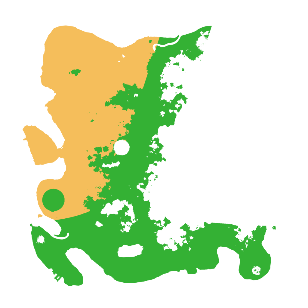 Biome Rust Map: Procedural Map, Size: 3650, Seed: 1909220669