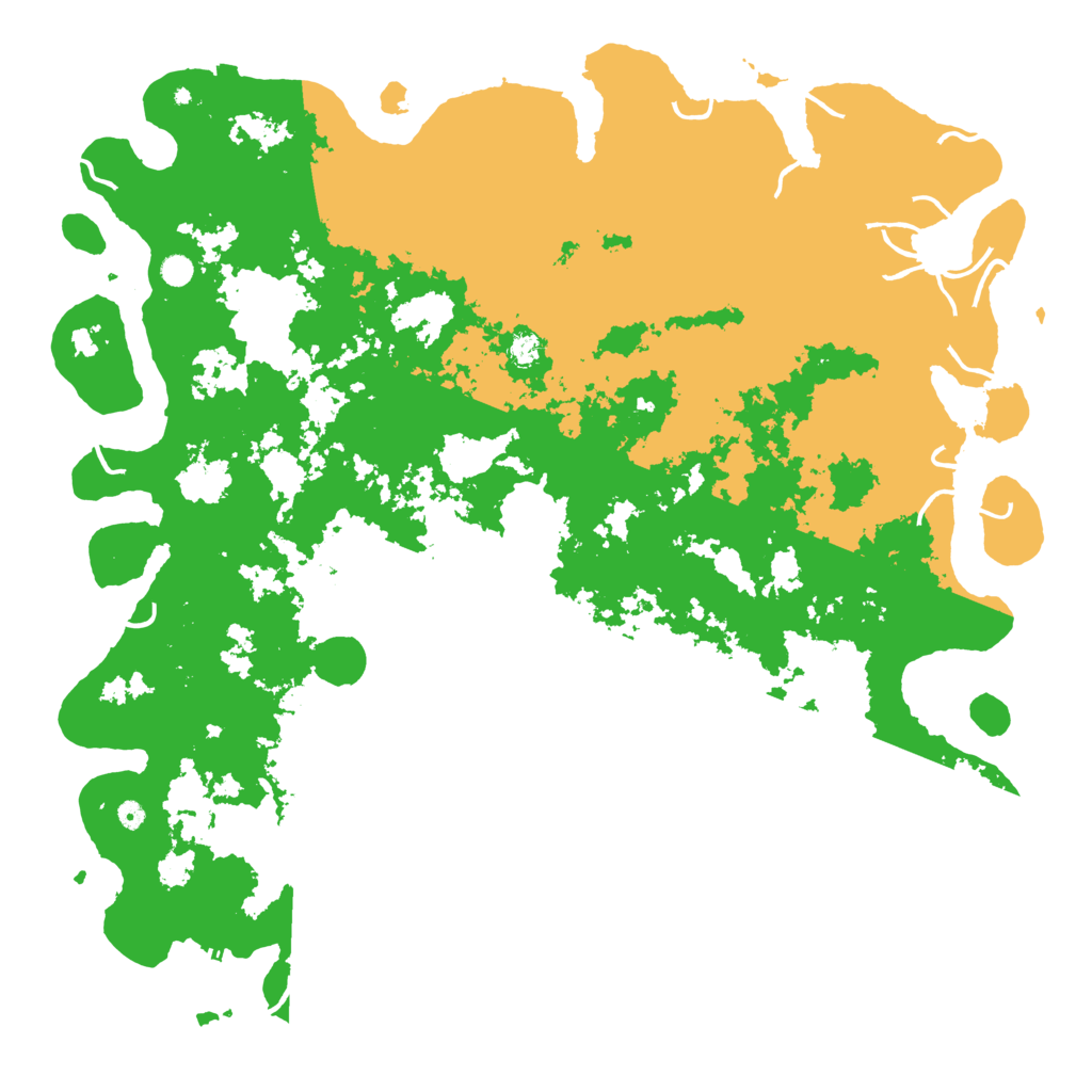 Biome Rust Map: Procedural Map, Size: 6000, Seed: 1864607172