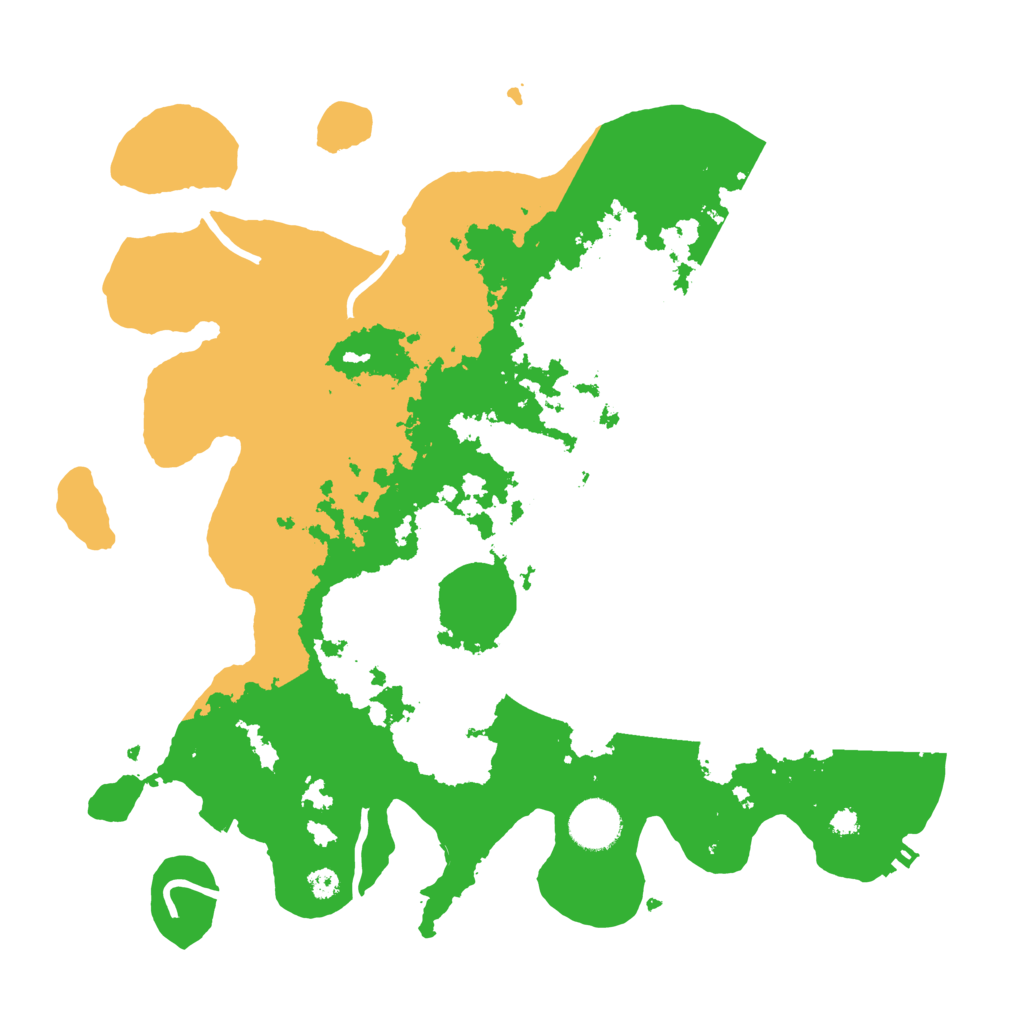 Biome Rust Map: Procedural Map, Size: 3500, Seed: 894697270