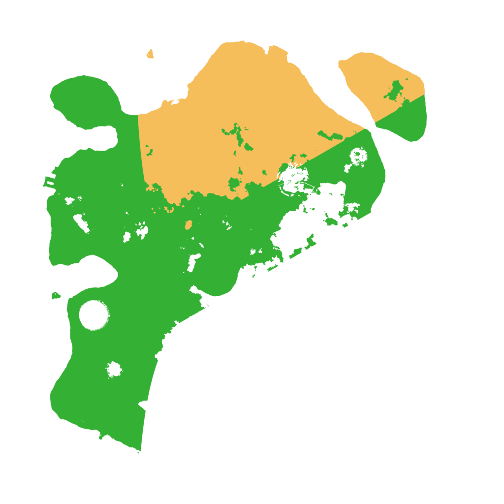 Biome Rust Map: Procedural Map, Size: 3000, Seed: 7952860