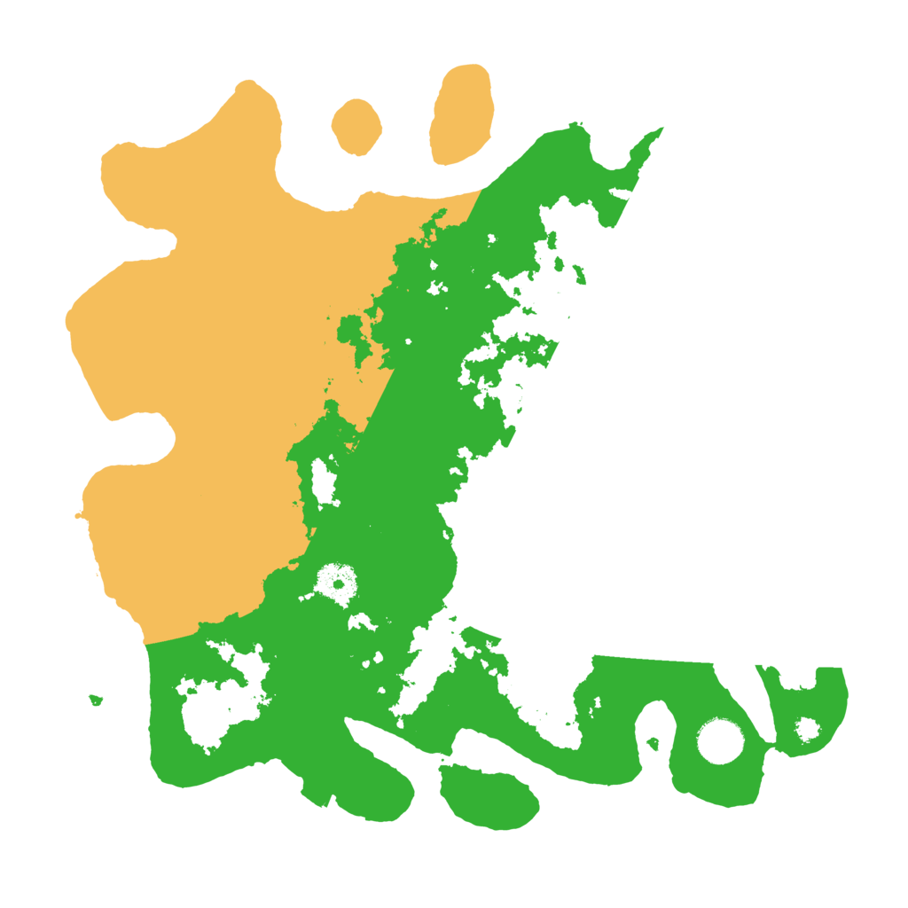 Biome Rust Map: Procedural Map, Size: 3500, Seed: 1586472421