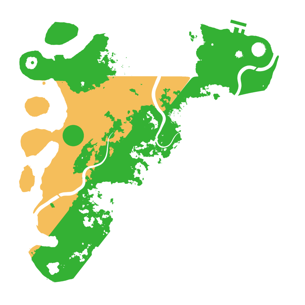 Biome Rust Map: Procedural Map, Size: 3800, Seed: 27062024