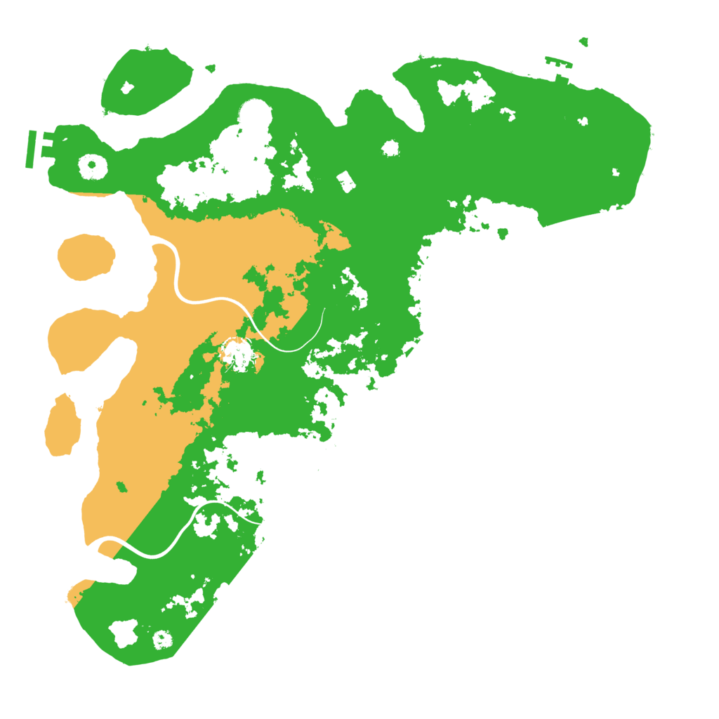 Biome Rust Map: Procedural Map, Size: 3850, Seed: 27062024