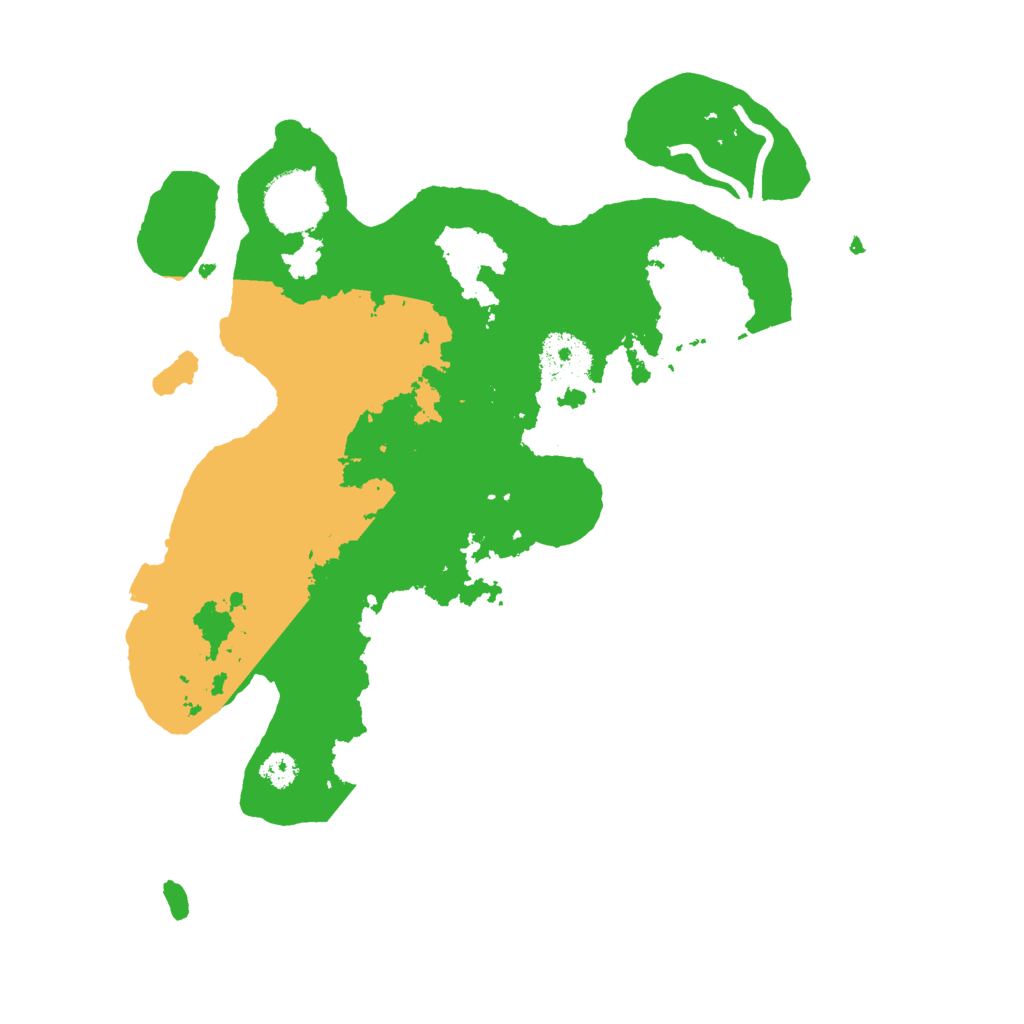 Biome Rust Map: Procedural Map, Size: 3000, Seed: 1939028954