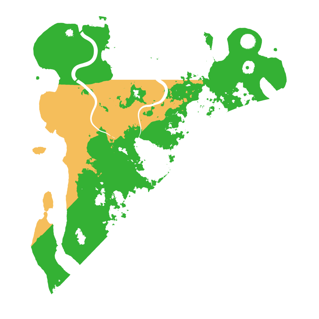Biome Rust Map: Procedural Map, Size: 3750, Seed: 1904549307