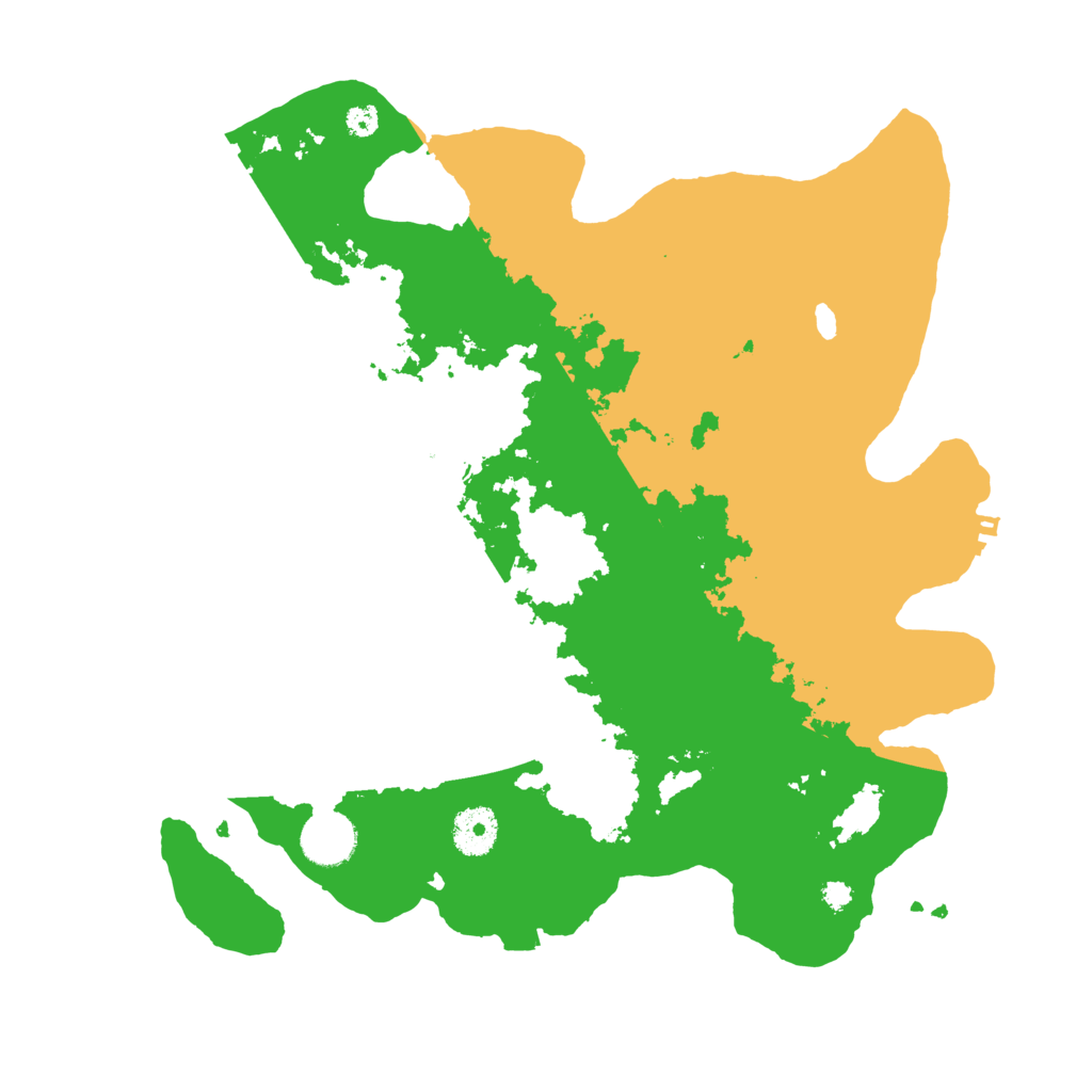 Biome Rust Map: Procedural Map, Size: 3500, Seed: 937672664