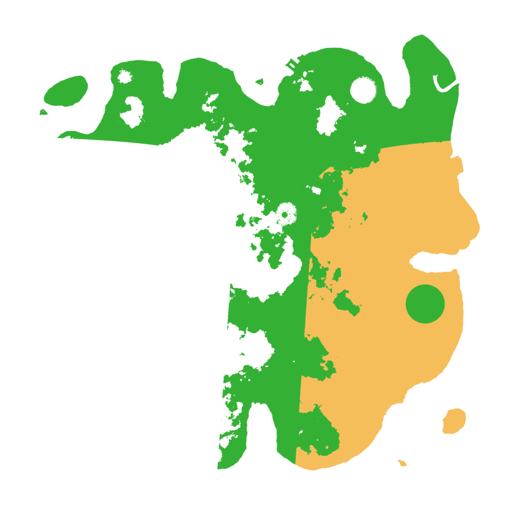 Biome Rust Map: Procedural Map, Size: 3500, Seed: 784572848