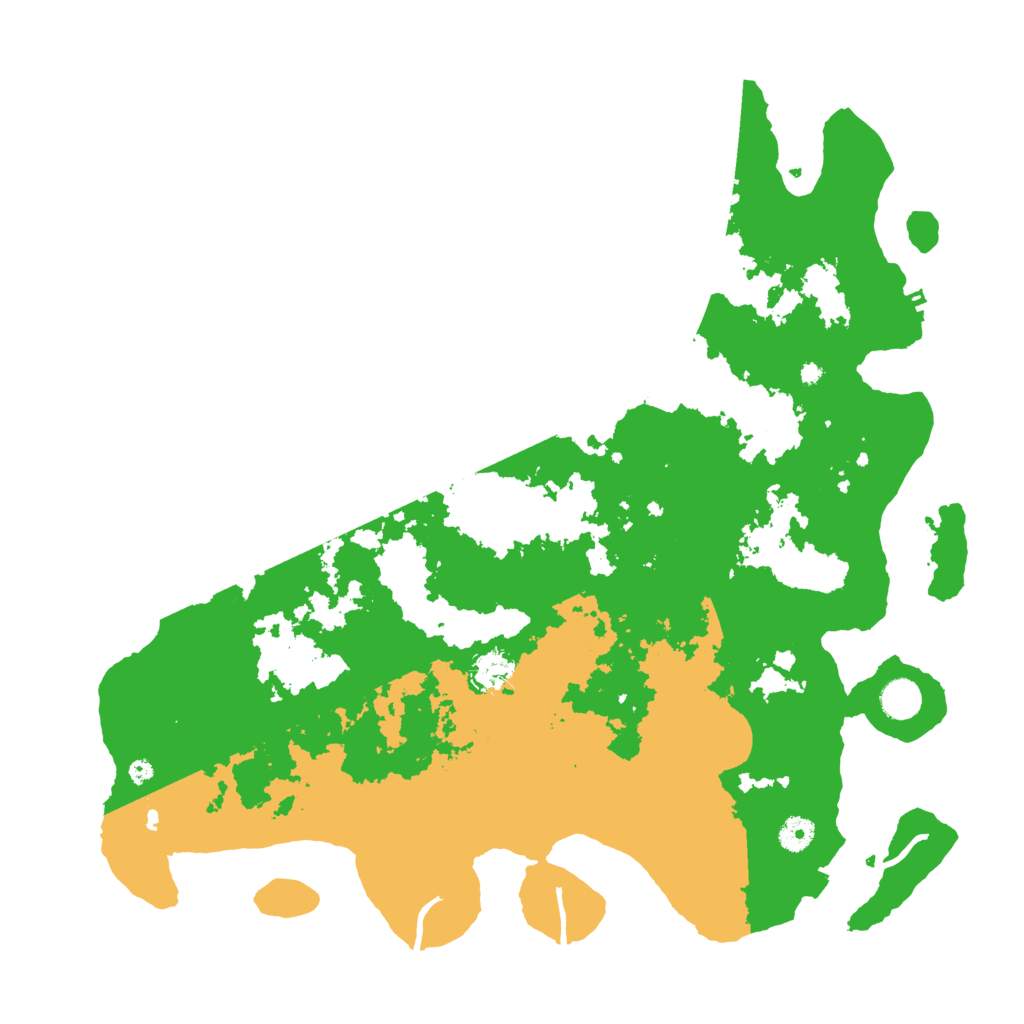 Biome Rust Map: Procedural Map, Size: 4400, Seed: 2219290