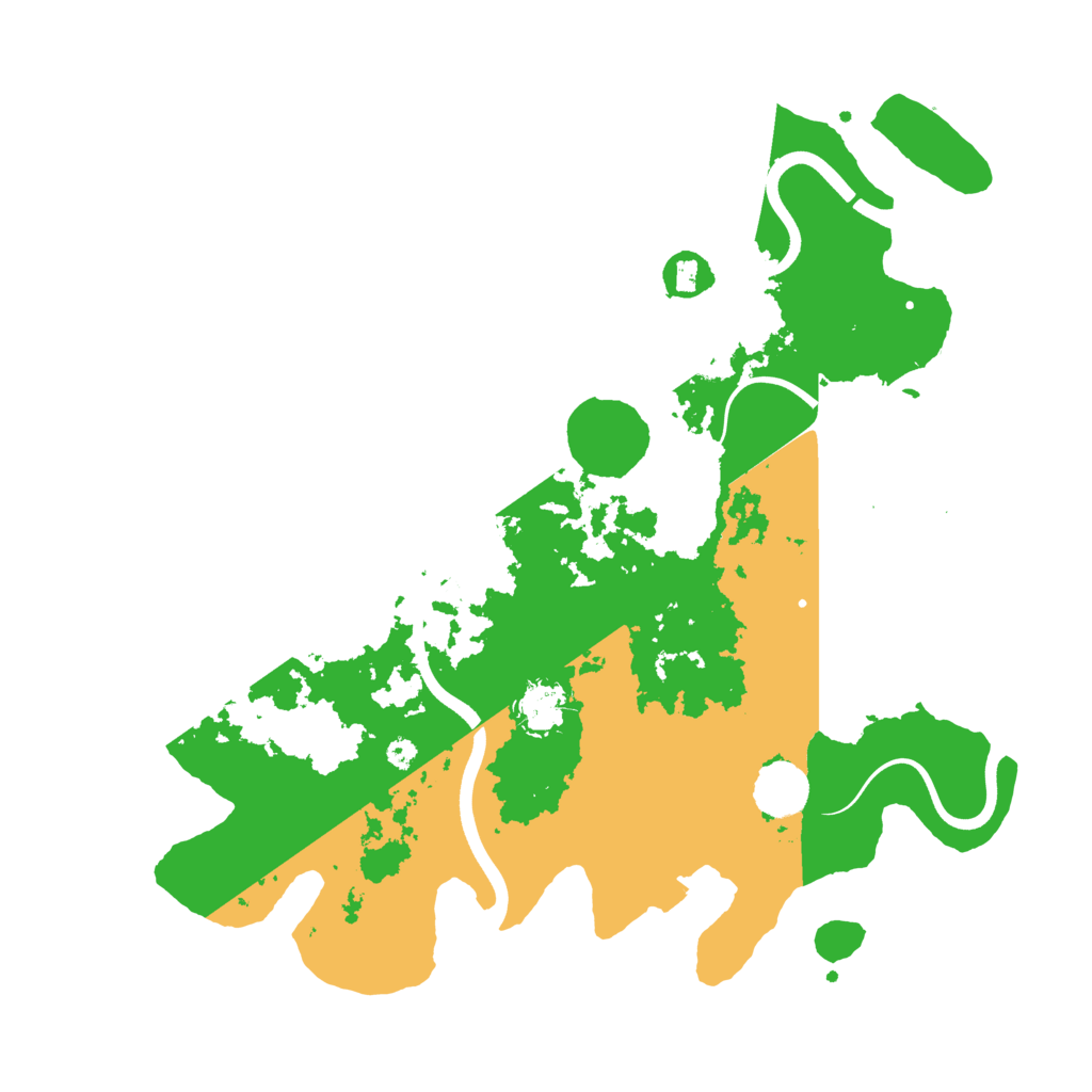 Biome Rust Map: Procedural Map, Size: 3750, Seed: 91892