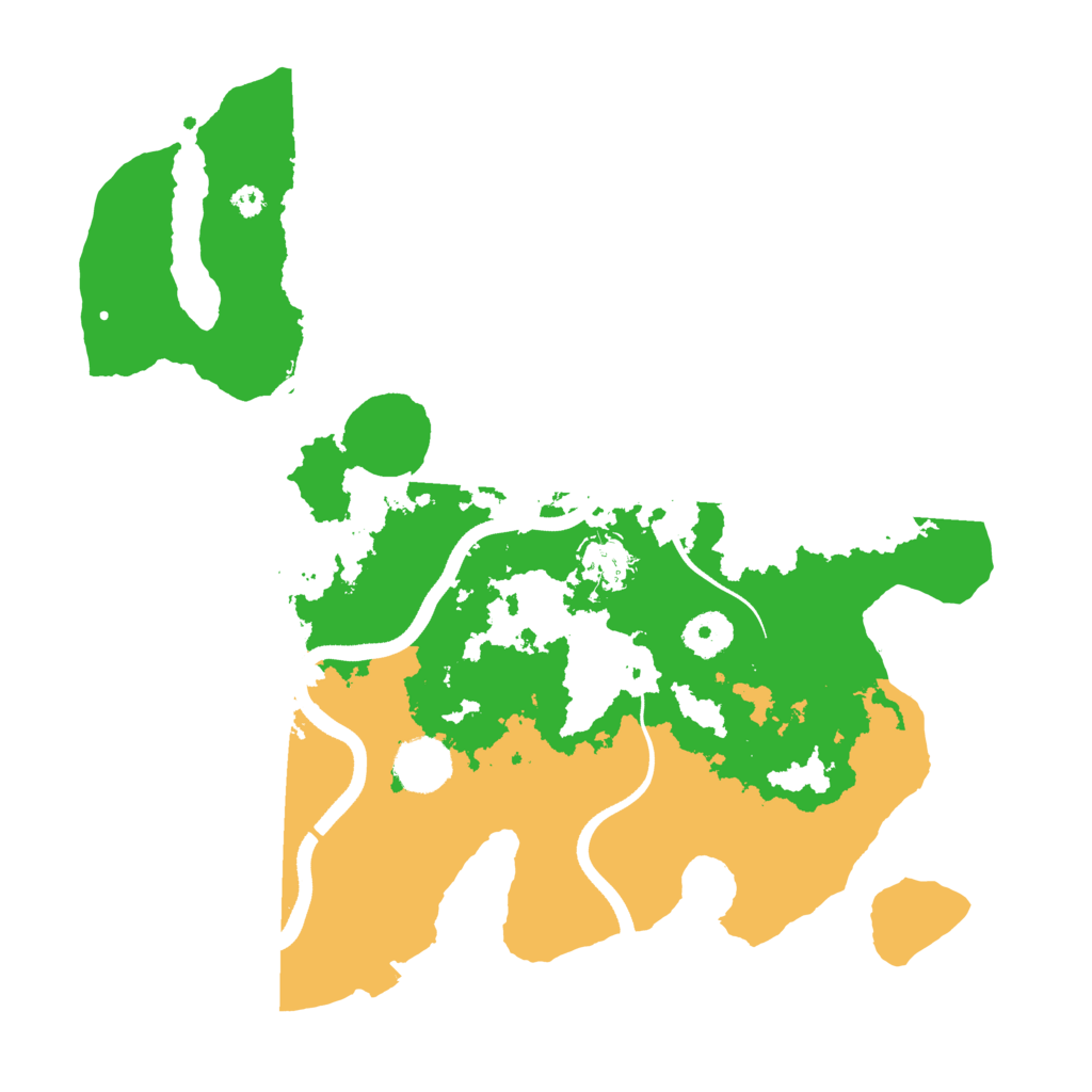 Biome Rust Map: Procedural Map, Size: 3500, Seed: 1313698002