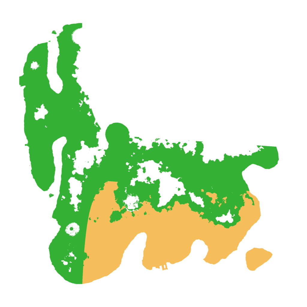 Biome Rust Map: Procedural Map, Size: 3500, Seed: 1313698002